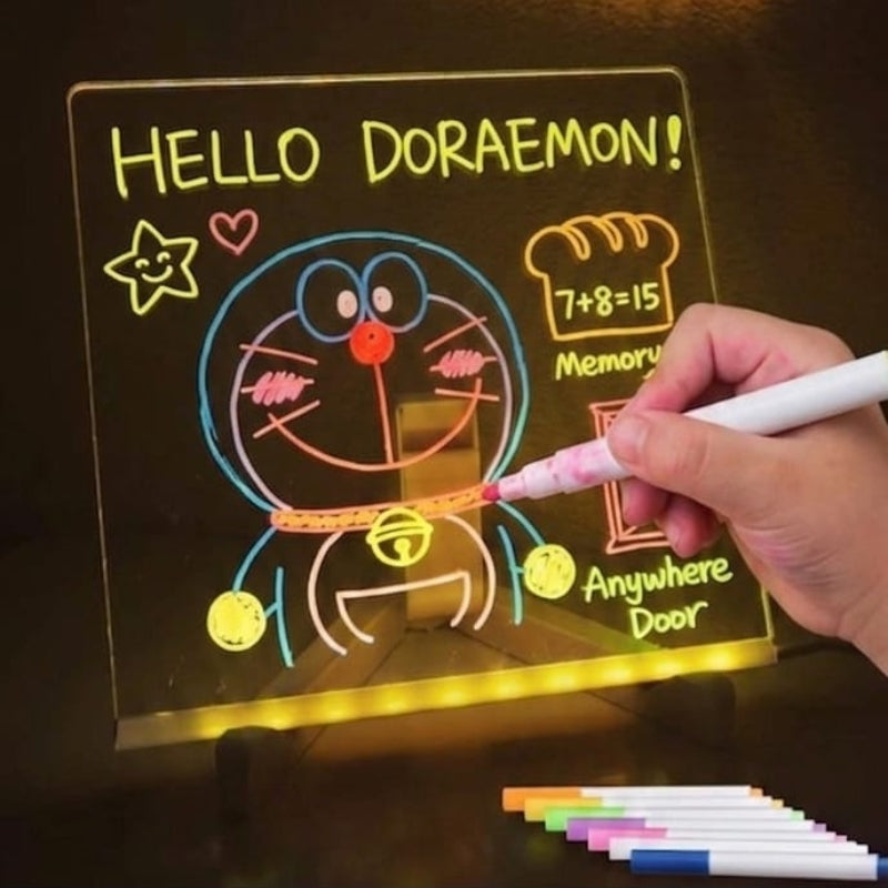 GlowNote - LED Acrylic Writing Board